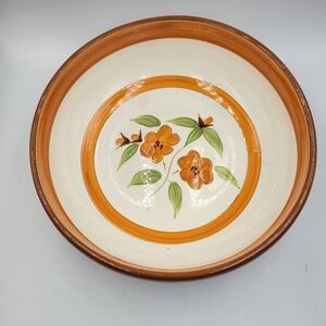 Vintage Stangl BitterSweet 8" Vegetable Serving Bowl, Stamped